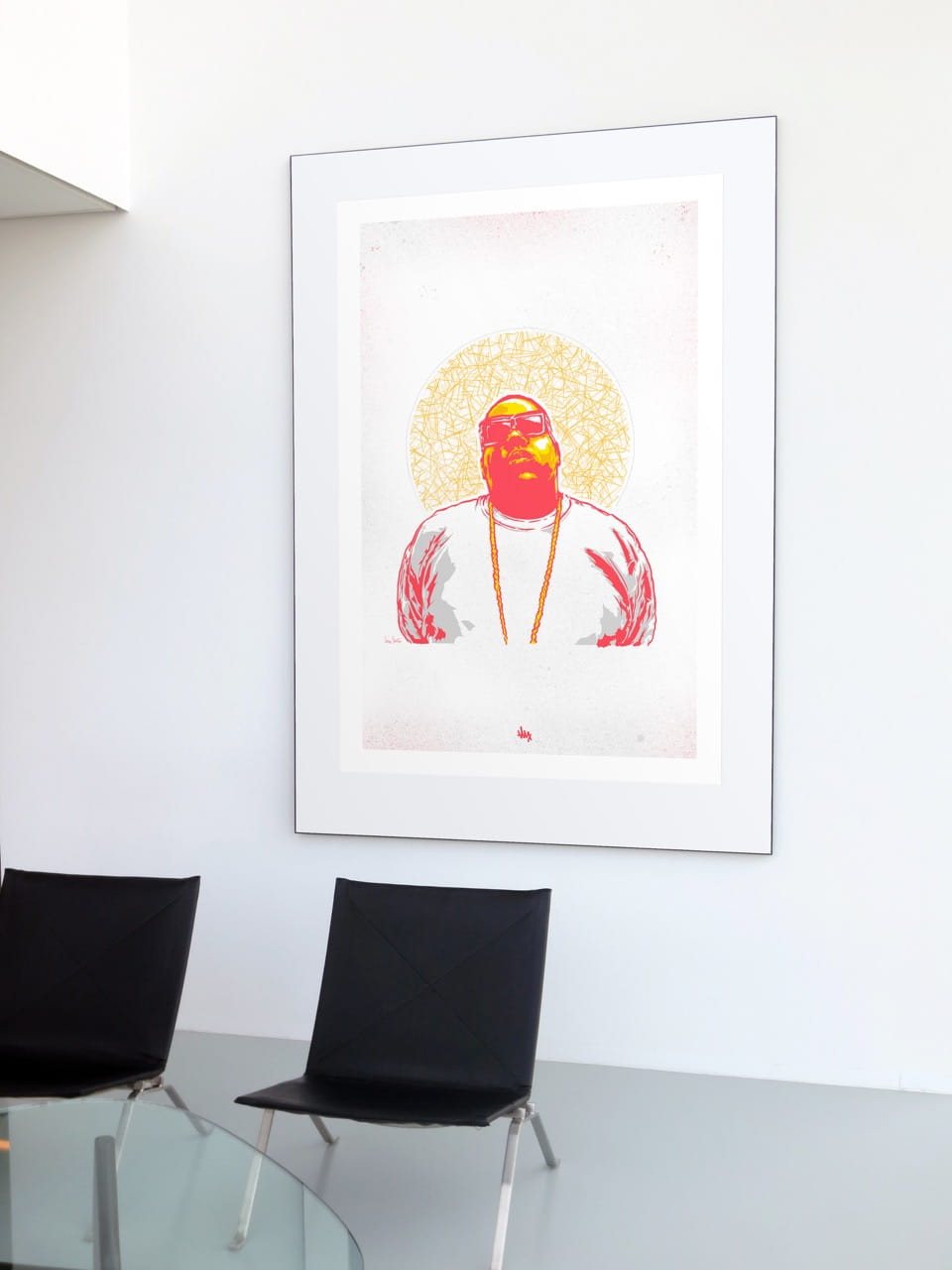 Hip hop portrait illustration