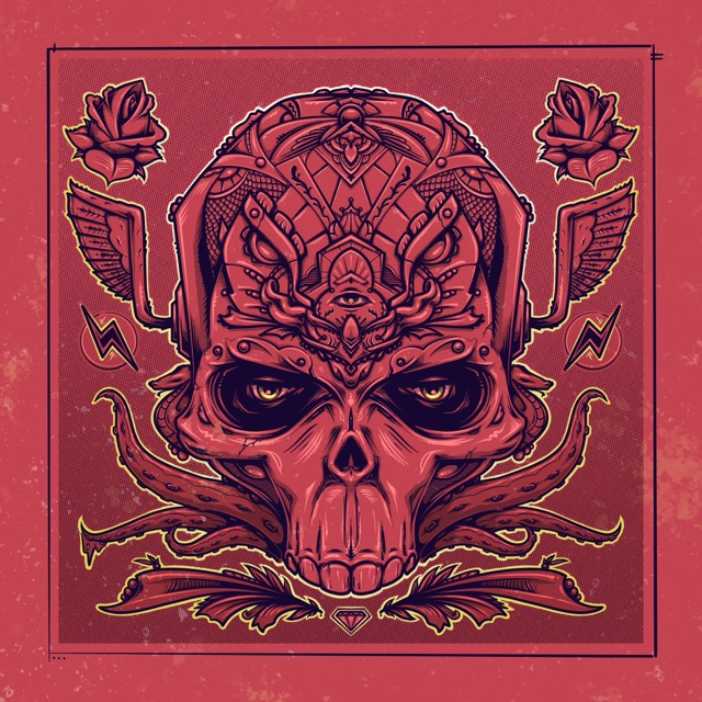 Skullky — red colorway