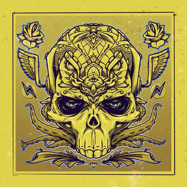 Skullky — yellow colorway