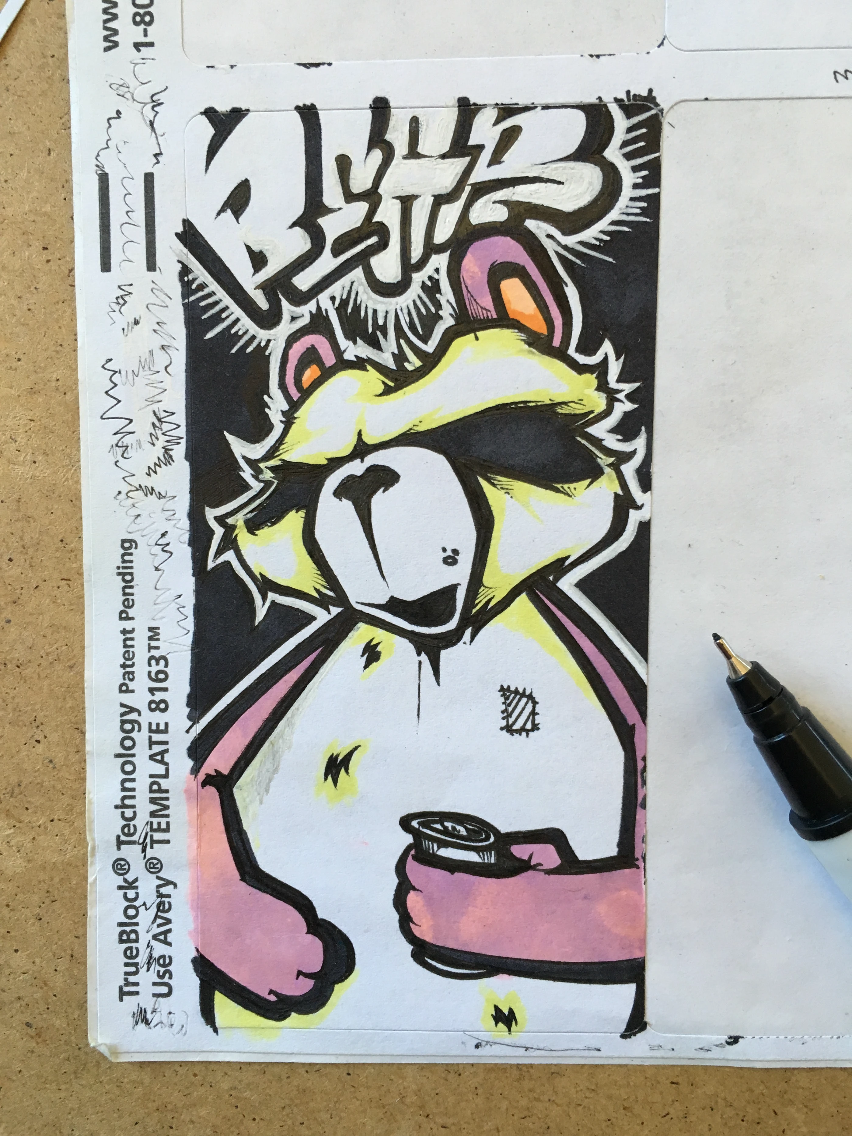Sticker art